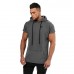 BB Bronx T-Shirt Hoodie - Dark Grey Melange, (Vain L-koko)